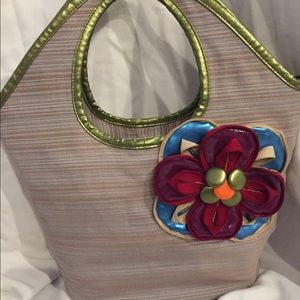 Fabric handbag